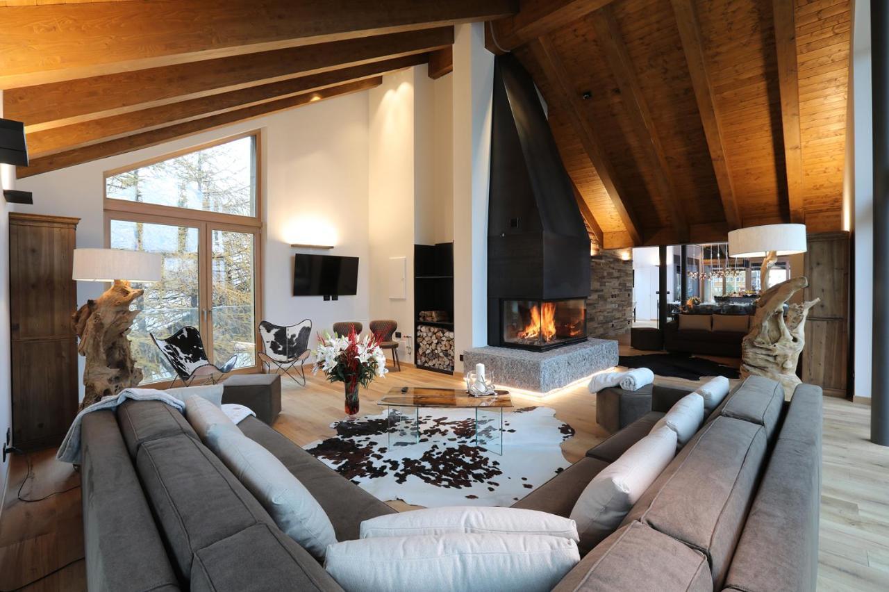 Chalet Blanc Breuil-Cervinia Exterior foto