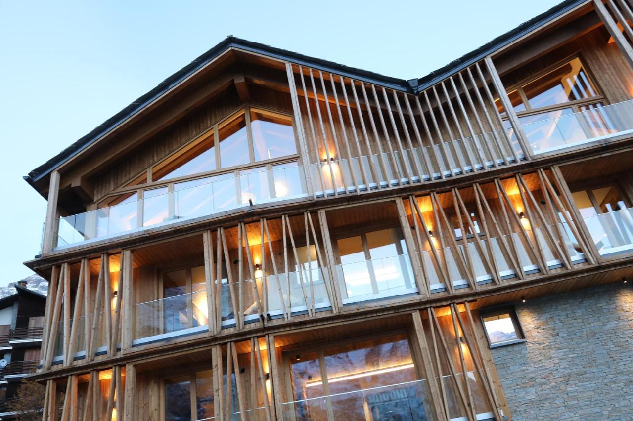 Chalet Blanc Breuil-Cervinia Exterior foto